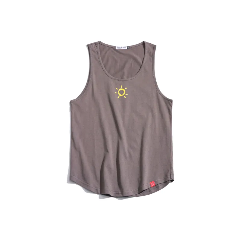MIIRACER 100% Cotton Versatile Trendy Fitness Running Tank Top Unisex-2