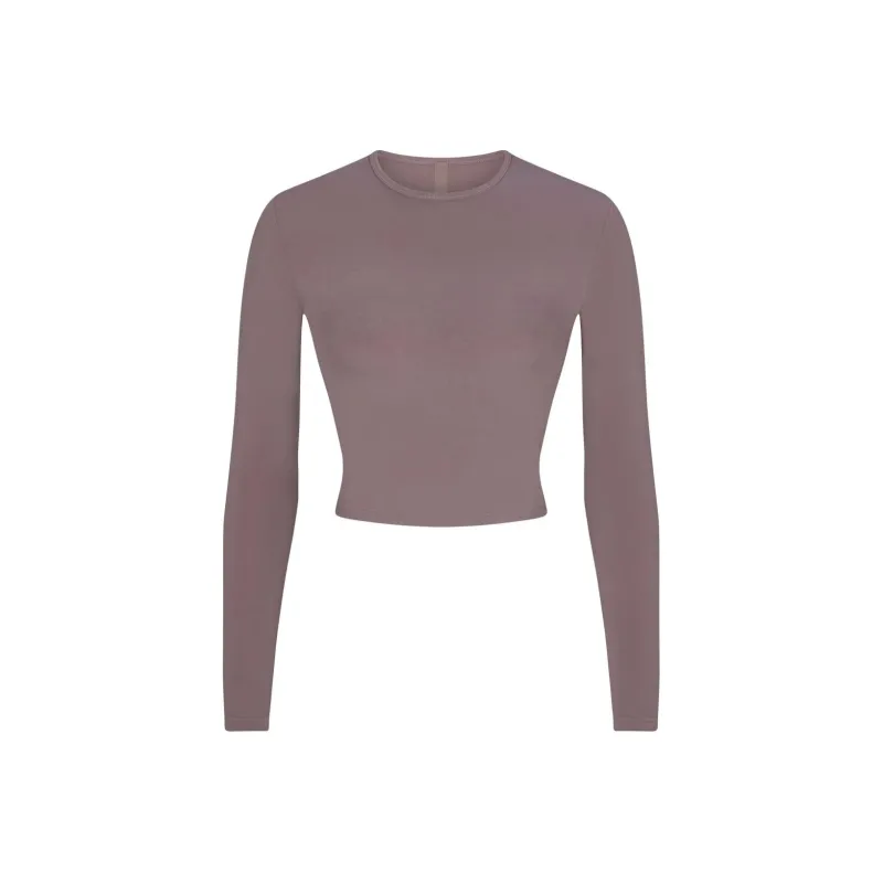 SKIMS T-Shirt Women's Zinc/Chrome Color-0