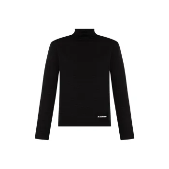JIL SANDER + Logo Patch Jumper