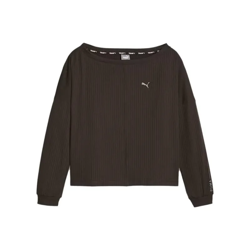 PUMA Studio Unwind Women's Long Sleeve Training Tee-0