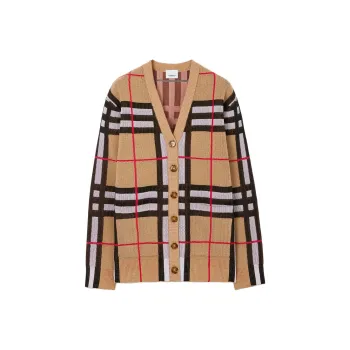 Burberry Vintage Check V neck Cardigan
