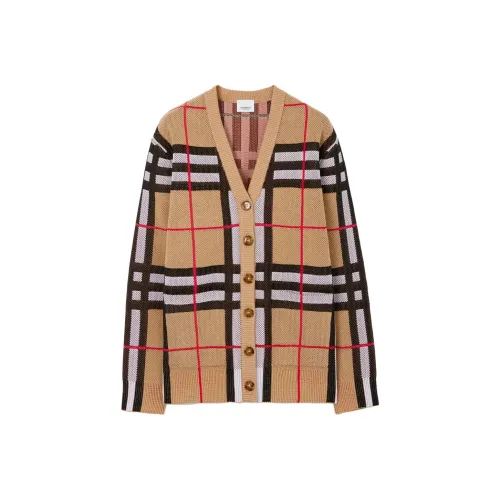 Burberry Vintage Check V neck Cardigan