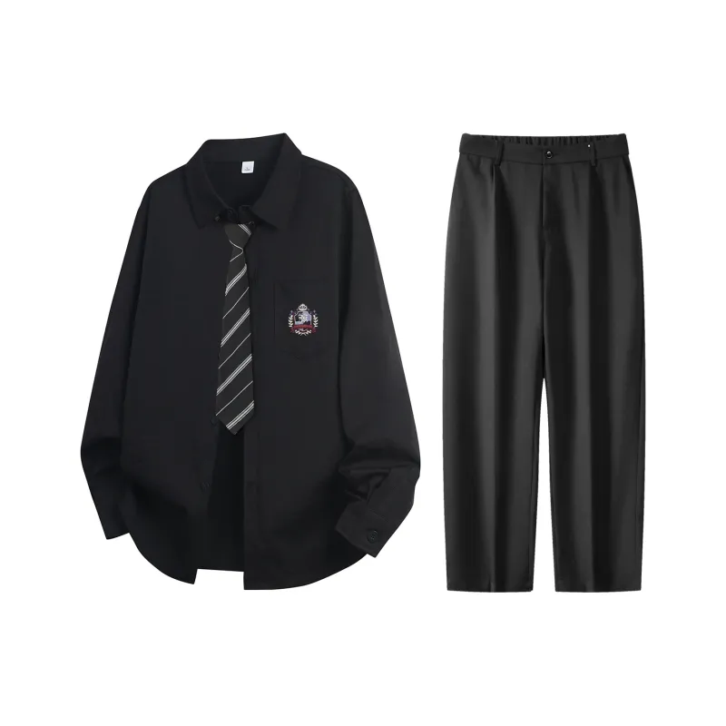 PEIMENG Shirt Matching Set Unisex-6