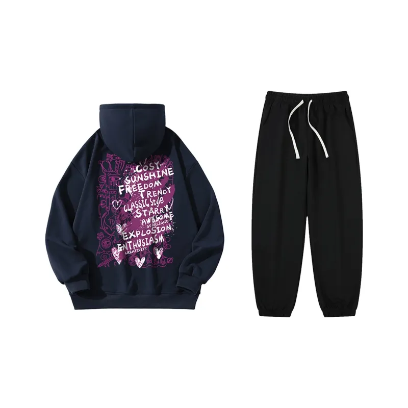WARRIOR Sweatshirt Sets Unisex-2