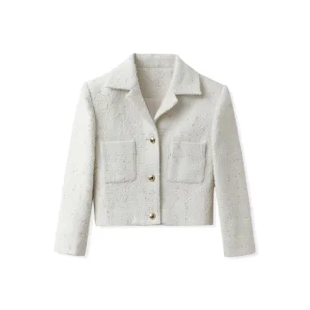 CHARM PICK Jackets Coats Women's White