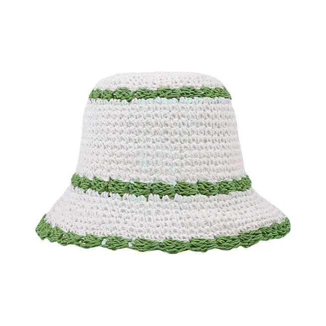 JW 100% Straw Sun Protection Hats Women's-19