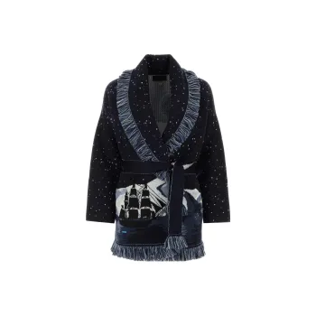 Alanui In The Middle Of Nowhere Jacquard Cardigan