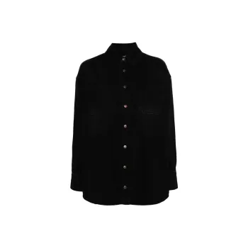 Ksubi Press stud Cotton Shirt