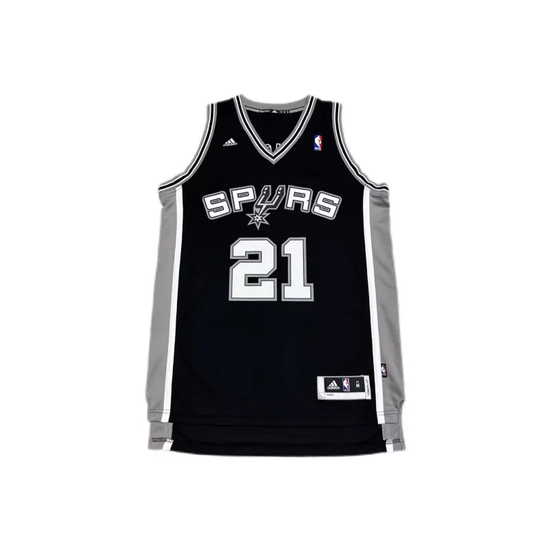 Adidas x NBA Spurs Team Basketball Jersey Unisex Black-0