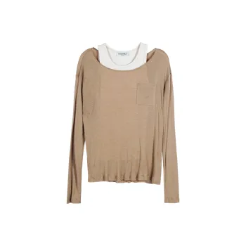 MISSSHINE Knitwear Women's Camel