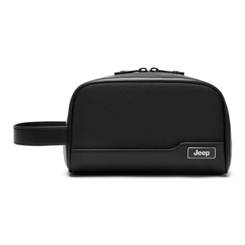 Jeep Nylon Clutch Regular Men's Black/Gray/Black Gray-0