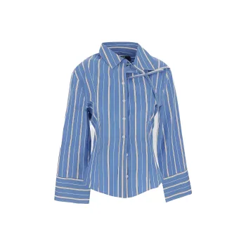 Jacquemus La Chemise Ruban 'Blue Stripe'