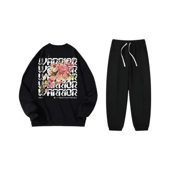 WARRIOR Sweatshirt Sets Unisex