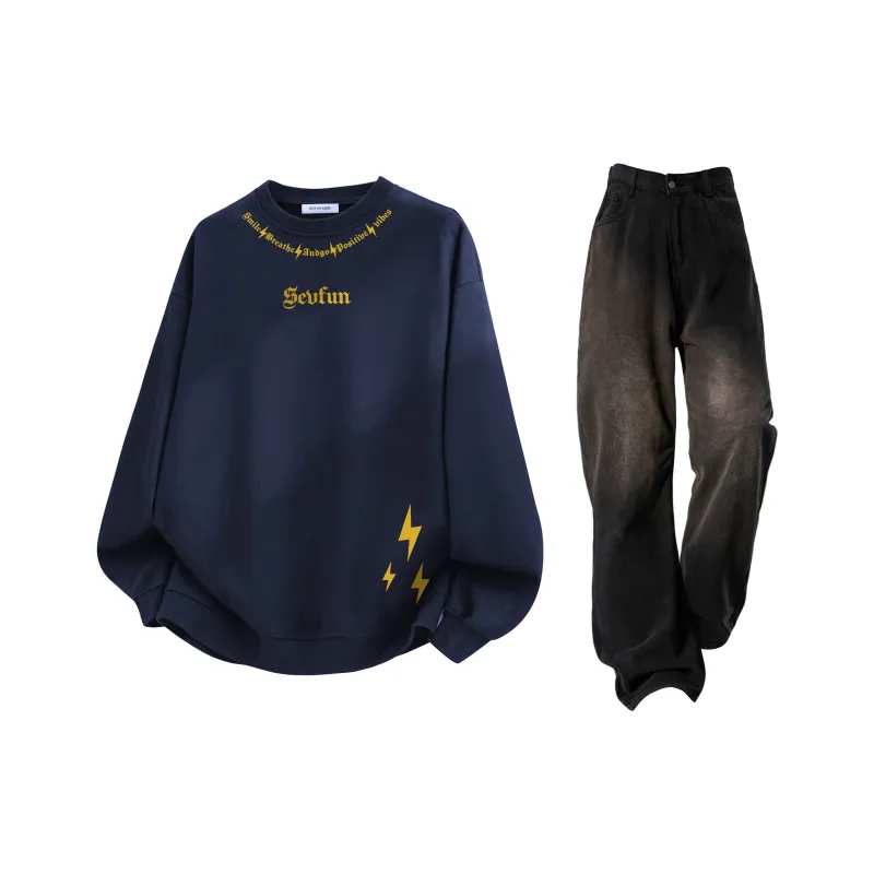 7 SEVFUN Sweatshirt Sets Unisex-8