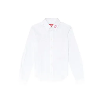 DIESEL C Gisel P2 Oval D Embroidered Striped Shirt