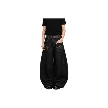 Pirkadat Jeans Unisex Smoke Gray