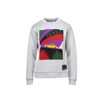PRADA Sweatshirts Women's Gray