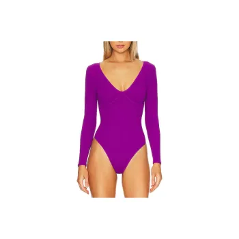 FREE PEOPLE Bodysuits Women's Dark Purple