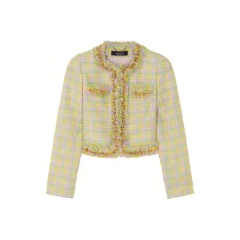VERSACE VERSACE SS22 Jackets Coats Women's Yellow