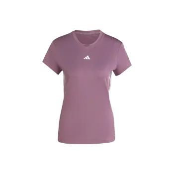 Adidas Women's Hyperglam T Shirt Shadow Fig/White