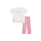 Nova White+Banana Party Pink