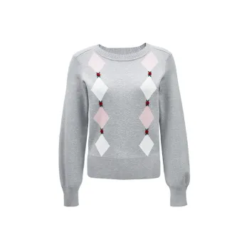 ONLY Knitwear Women's G11 Light Gray Multicolor COZY GREY MELANGE