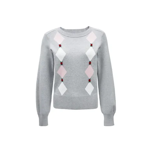 ONLY Knitwear Women's G11 Light Gray Multicolor COZY GREY MELANGE