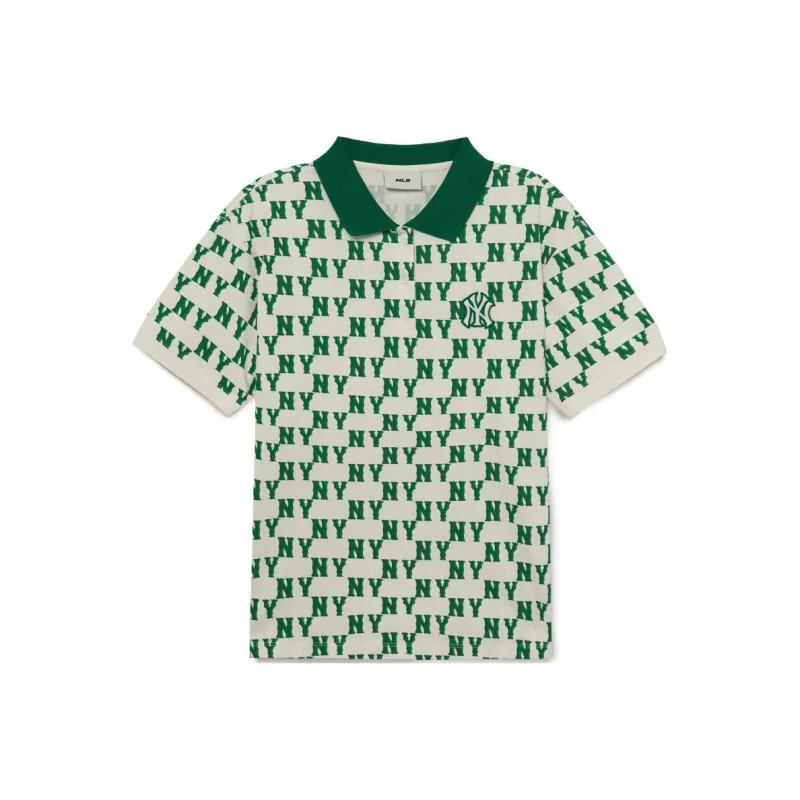 MLB New York Yankees Polo Shirts Women's Green-0