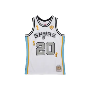 Mitchell Ness 2002 Hardwood Classics Retirement Manu Ginobili San Antonio Spurs '' Swingman Jersey