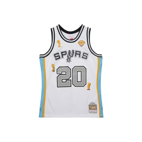 Mitchell Ness 2002 Hardwood Classics Retirement Manu Ginobili San Antonio Spurs '' Swingman Jersey