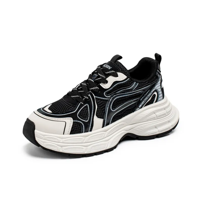 Magelly Cushioning, Slip Resistant, And Abrasion Resistant Low Top Chunky Sneakers Men's-6