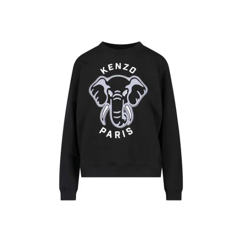 KENZO Varsity Jungle Embroidered Sweatshirt-0