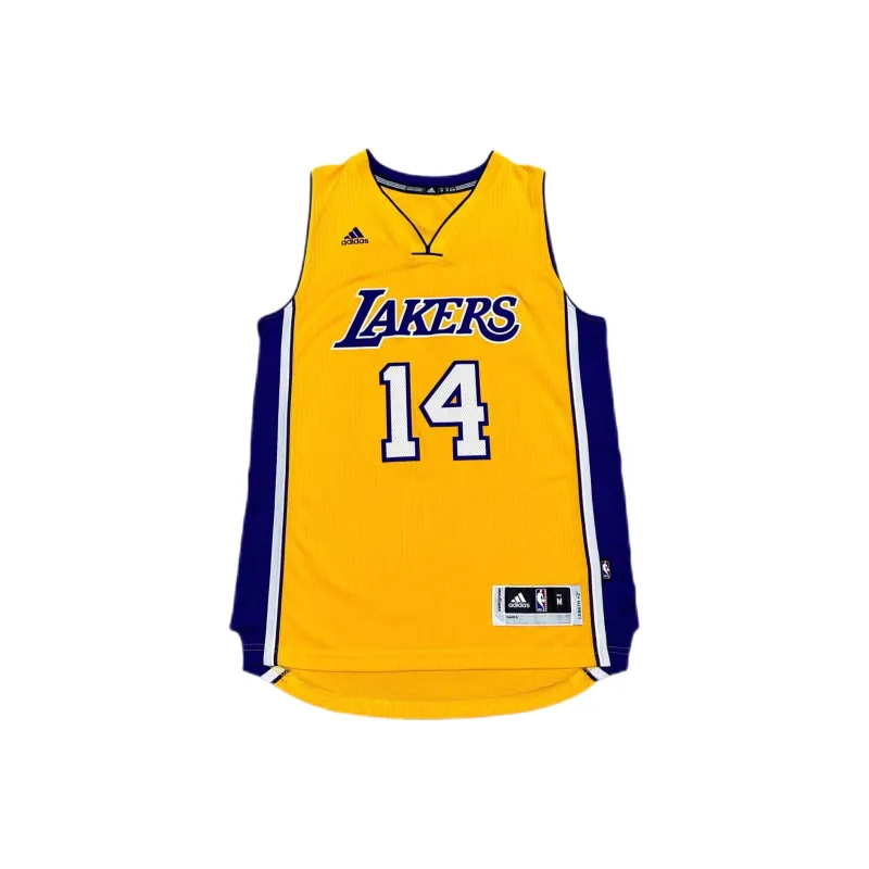 Adidas x NBA Los Angeles Lakers Basketball Jersey Unisex Yellow-0