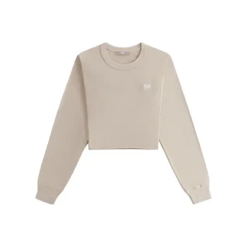 KITH Women's Lynn Cropped Crew 'Waffle'