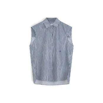CK/Calvin Klein Shirt Women's Blue Stripes