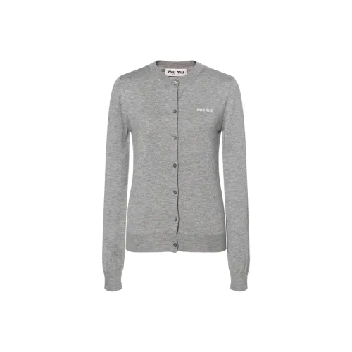 MIU midi miu Knitwear Women's Gray Green