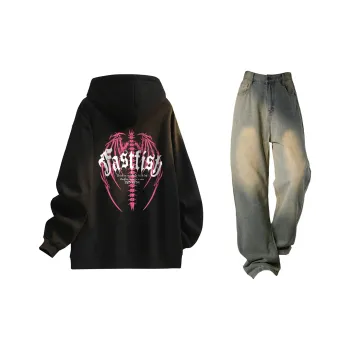 FASTFISH Sweatshirt Sets Unisex