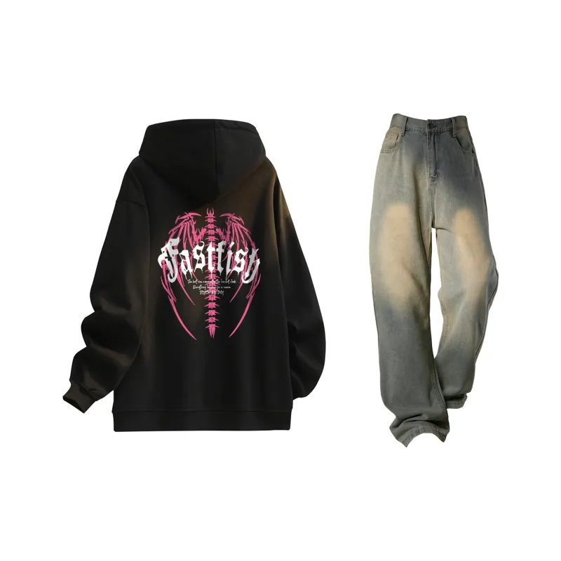FASTFISH Sweatshirt Sets Unisex-0