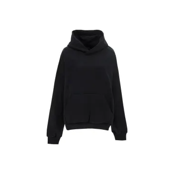 Balenciaga Logo Printed Long Sleeved Hoodie