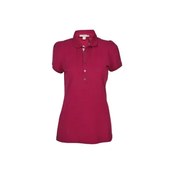 Burberry Polo Shirts Women's Red