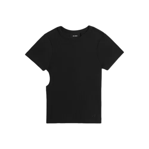 Axel Arigato Cut out Ribbed T shirt
