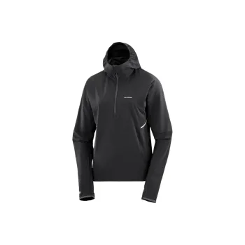 SALOMON SENSE AERO HYBRID Jackets Coats Women's Pitch Black