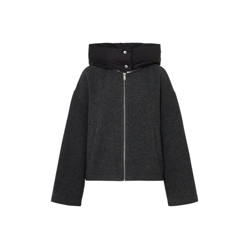 MOCO Jackets & Coats Women's Dark Heather Gray-0