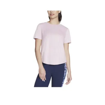 Skechers GO DRI SWIFT T-Shirt Women's Blush Pink