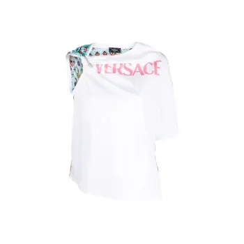 VERSACE Butterflies Logo T Shirt