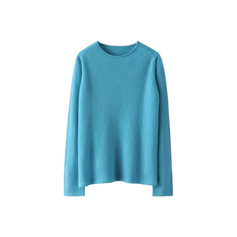MAIGRE SIMHAT Cashmere Sweater Women's Blue-0