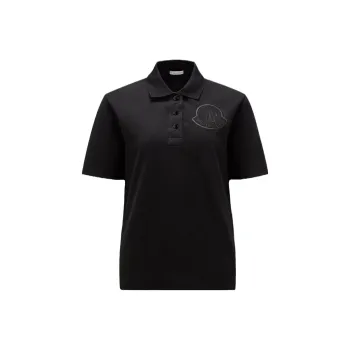 Moncler Polo Shirts Women's Black
