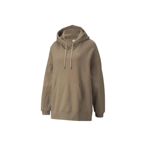 PUMA Sweatshirts Women's Brown