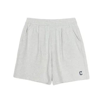 MLB Cleveland Guardians Casual Shorts Unisex Light Heather Gray
