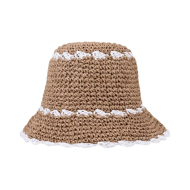 JW 100% Straw Sun Protection Hats Women's-16